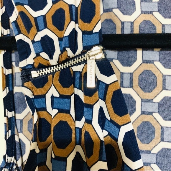 MICHEAL KORS Y2K Wrap Top Ruched Side jersey stretchy comfy women’s size L - Picture 6 of 9